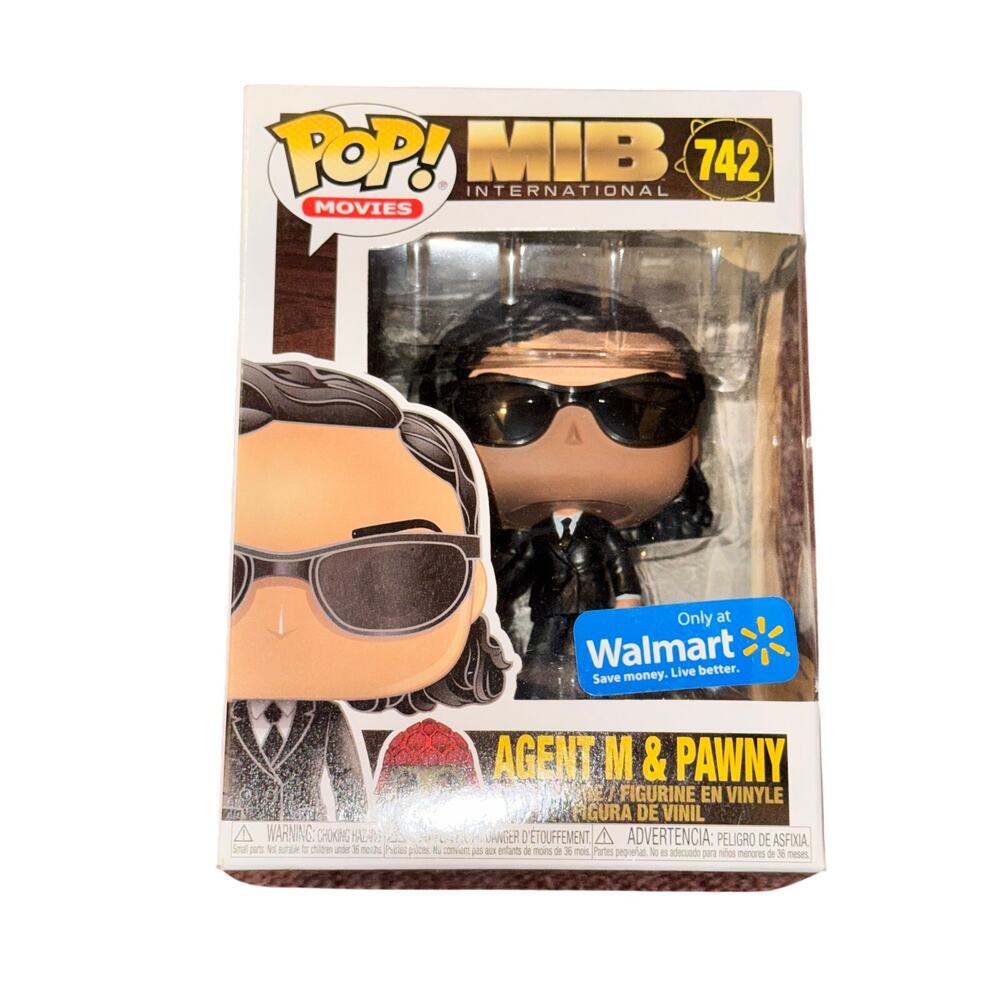 Funko Pop Movies Men In Black International Agent M & Pawny Figure Walmart Excl